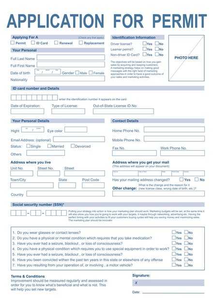 Free Personal Information Form Template - Download, Fillable &